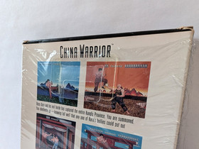 NICE! China Warrior (TurboGrafx-16, 1989) CIB w/Manual & Box Tested!