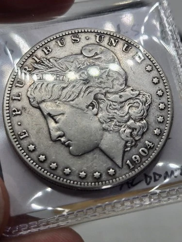 Early - 1904-S Morgan Silver Dollar - 90% US Coin ☆ Nice Album Coin ☆ 916 ☆