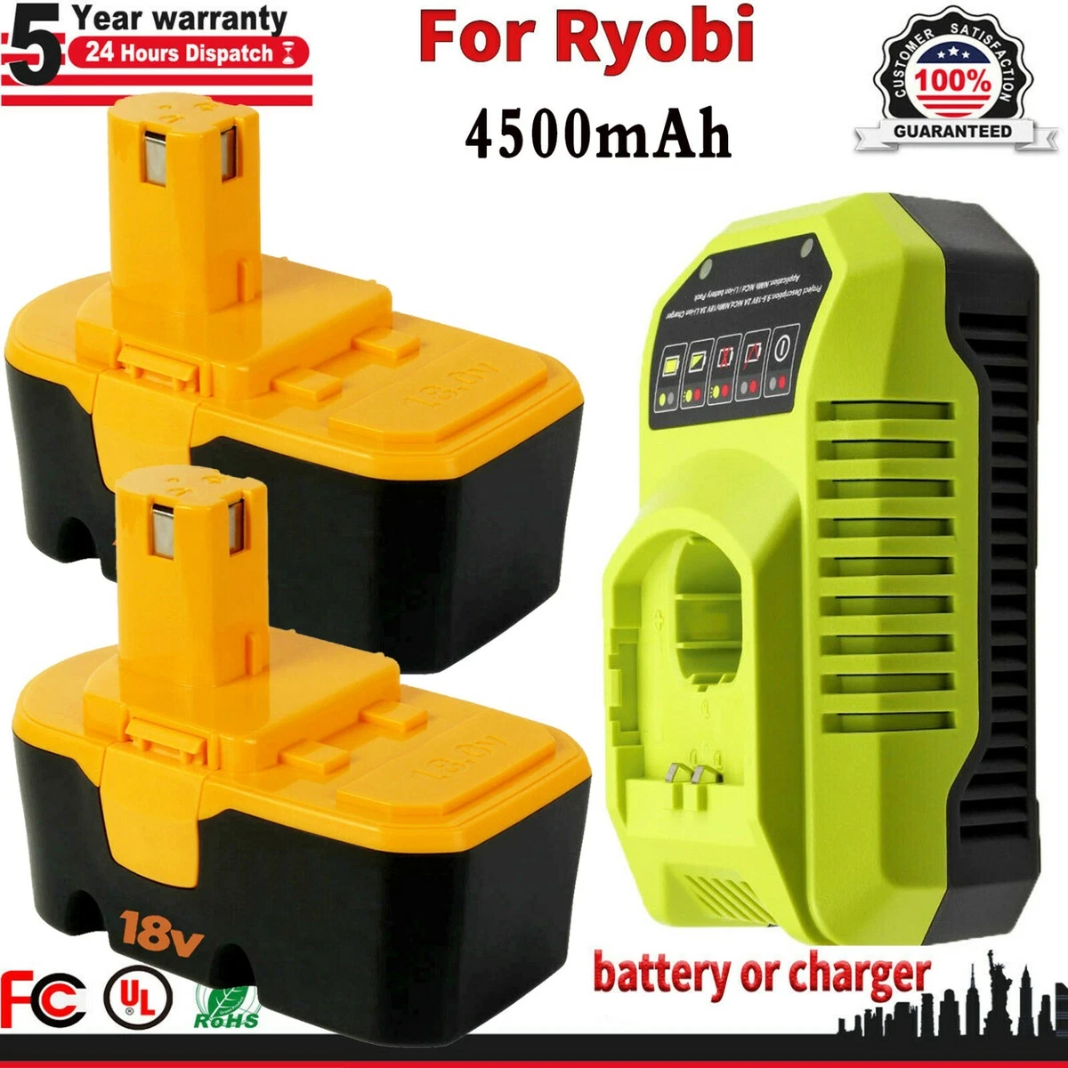 Ryobi 2024 battery 130255004