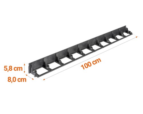 Lawn edge plastic bed bezel mower edge incl. nails - flexible and sturdy - Picture 8 of 10