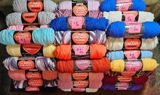 Red Heart CLASSIC, PREMIER & 4 PLY KNIT- CROCHET Yarn🧶25-COLORS🧶SOLD PER SKEIN