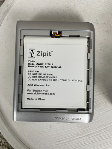 Messenger sans fil Zipit modèle ZWM2-1230LI 2 avec chargeur et guide de l'utilisateur - Photo 9 sur 12