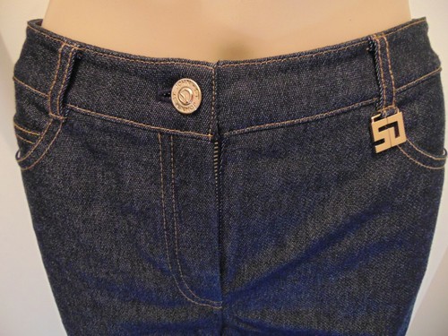 St. John Sport by Marie Gray Women's Denim Jacket and Pant Suit Size P/2 - Picture 9 of 12