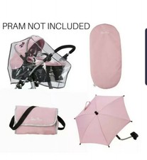 silver cross wave dolls pram in vintage blue