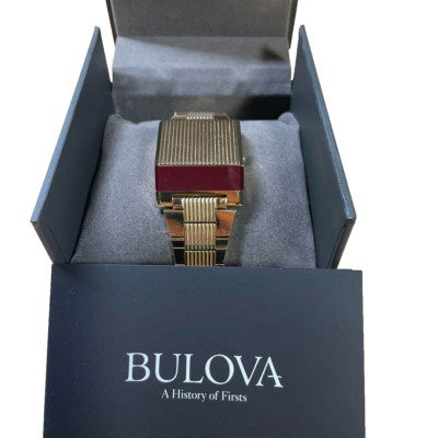 BULOVA Gent's Wristwatch Computron 97C110