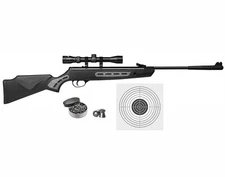 Hatsan 1000S Spring Striker Combo .25Cal Break Barrel Airrifle w/Pellets&Targets