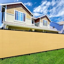 6' X 25' Privacy Screen Fence Shade Garden Yard Balcony Pool Cover Dust proof
