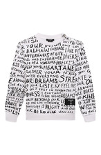 Balmain Kid's Sweater White BS4P90-Z0081-100NE 
