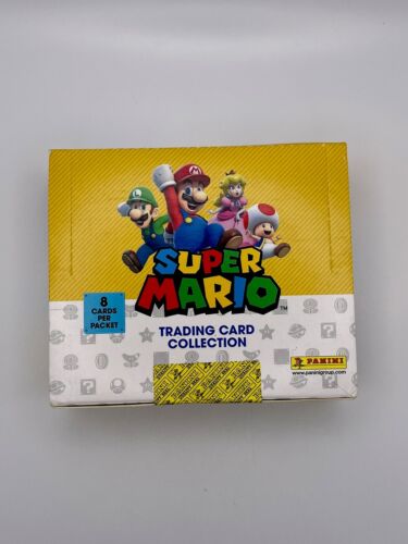 2022 Panini SUPER MARIO Factory TCG Booster Box-144 Cards! Imported! US SELLER! - Photo 1/8