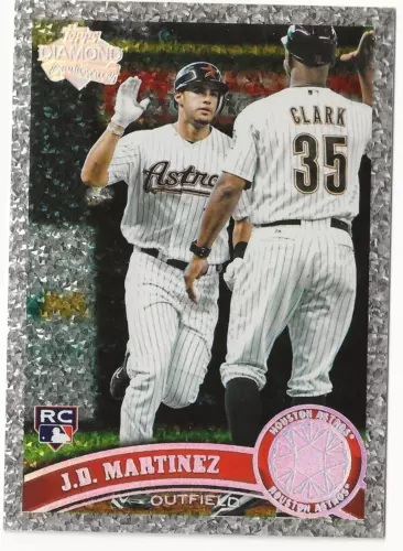 2011 Topps Update Series - Platinum Diamond Anniversary #US186 J.D. Martinez...