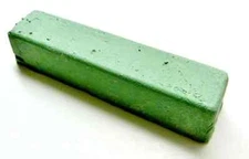 Green  Polishing Compound High Luster Polish 6 oz bar