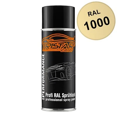 TRISTARCOLOR RAL 1000 Grünbeige Spraydose alle Glanzgrade Varianten