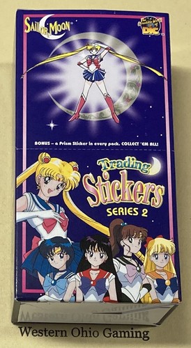 Sailor Moon Series 2 Trading Stickers Box NEW 24 Packs - Picture 1 of 3