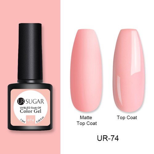 UR SUGAR 172 Colors UV Gel Polish Glitter Purple Top Base Gel Gel Varnish 7.5ml - Picture 71 of 119