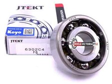 KOYO Japan 6302 C4 Deep Groove Ball Bearing, Open Type, No Seals 15x42x13 mm
