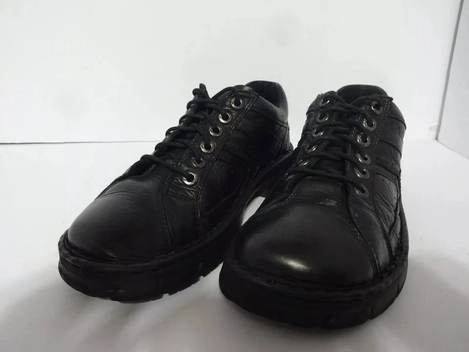 GBX Elite мужской размер 10 M США черная кожа шнурует вверх туфли 00555725 - Изображение 3 из 4