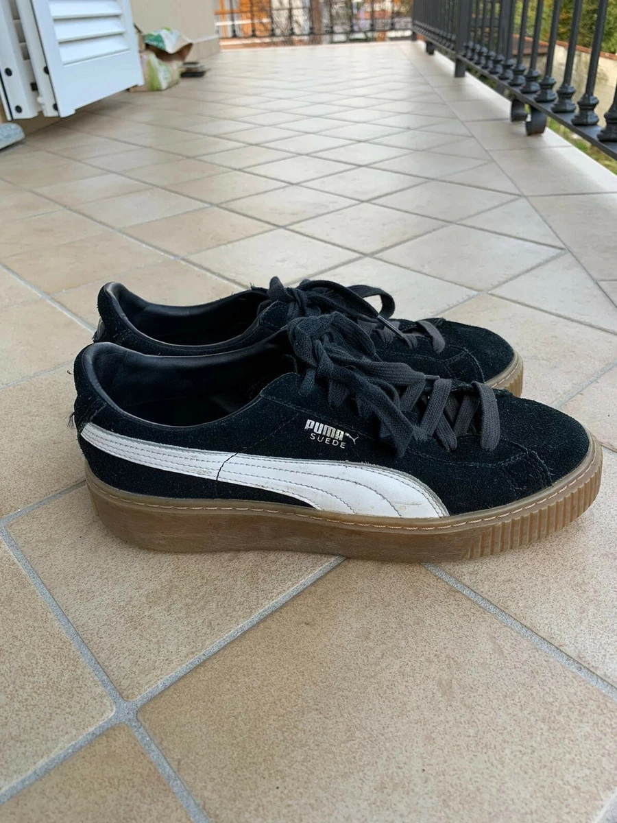 Scarpe puma deals suede nere