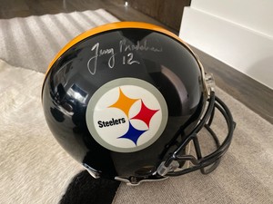terry bradshaw autographed helmet