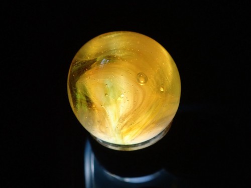 Old Marbles MF Christensen Agate Hand Gathered 3 Color Transparent 0.621” O - Picture 9 of 12