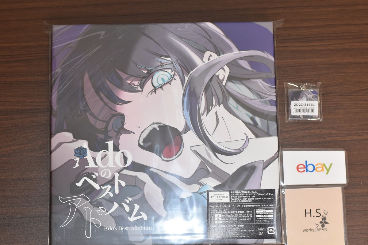 Ado グッズ CD Blu-ray Tシャツなど・おまけ有り Ado Ado's Best Adobum Deluxe Limited Edition 2CD + Blu-ray