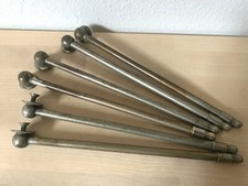 JAS H. WARD 1900s 10s Vtg Bass Kick Drum LUG Tension Rod Parts Rare Hoop-Affixed