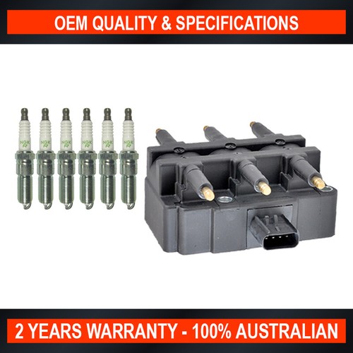 Ignition Coil Pack w/ NGK Spark Plugs for Jeep Wrangler JK 20072012 3