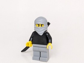 LEGO Minifigure Female Ninja + Male Ninja minifig castle katana