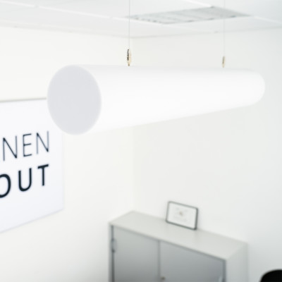 Basotect  B Absorber 100x10x10cm weiss  - Akustikschaum Plattenabsorber zur wi..