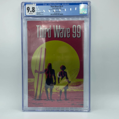 CGC Graded - Third Wave 99 #1 - Endless Summer Metal Cover - 9.8 - WhatNot Editi