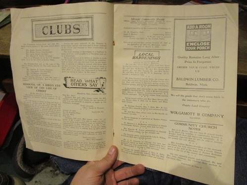 1930 Idlewild Community Herald News Magazine Michigan Resort African Americans - Imagen 4 de 8