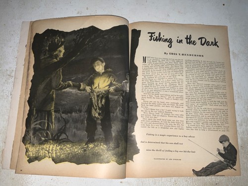July 1952 Field & Stream Magazine Malabar Brittany’s By Louis Bromfield - Picture 3 of 3