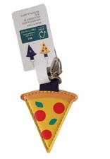 ALDI Gear Pizza Shaped Quarter Holder Keeper Keychain Spring 2025