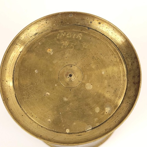 Vintage Brass Enamel Lidded Ashtray Stash Box – India Handmade Floral 4” - Picture 11 of 15