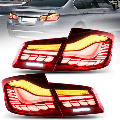 LED Rückleuchten Für BMW 5er F10 F18 2011-2017 Geräuchert Sequential Blinklicht - Picture 1 of 15