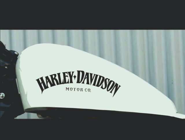 FITS Harley Davidson 2x decals stickers motorcycle bike gas tank logo sportster