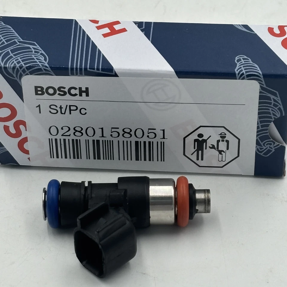 8Pcs 42LB OEM Fuel Injectors 0280158051 For Bosch Chevrolet Corvette LS3 Camaro - Image 2 of 4