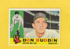 1960 Topps #520 Don Buddin Boston Red Sox EX+ Excellent+ Lot # 18829