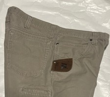Wrangler Men's Riggs Workwear Technician Pants dark khaki 34 x 32