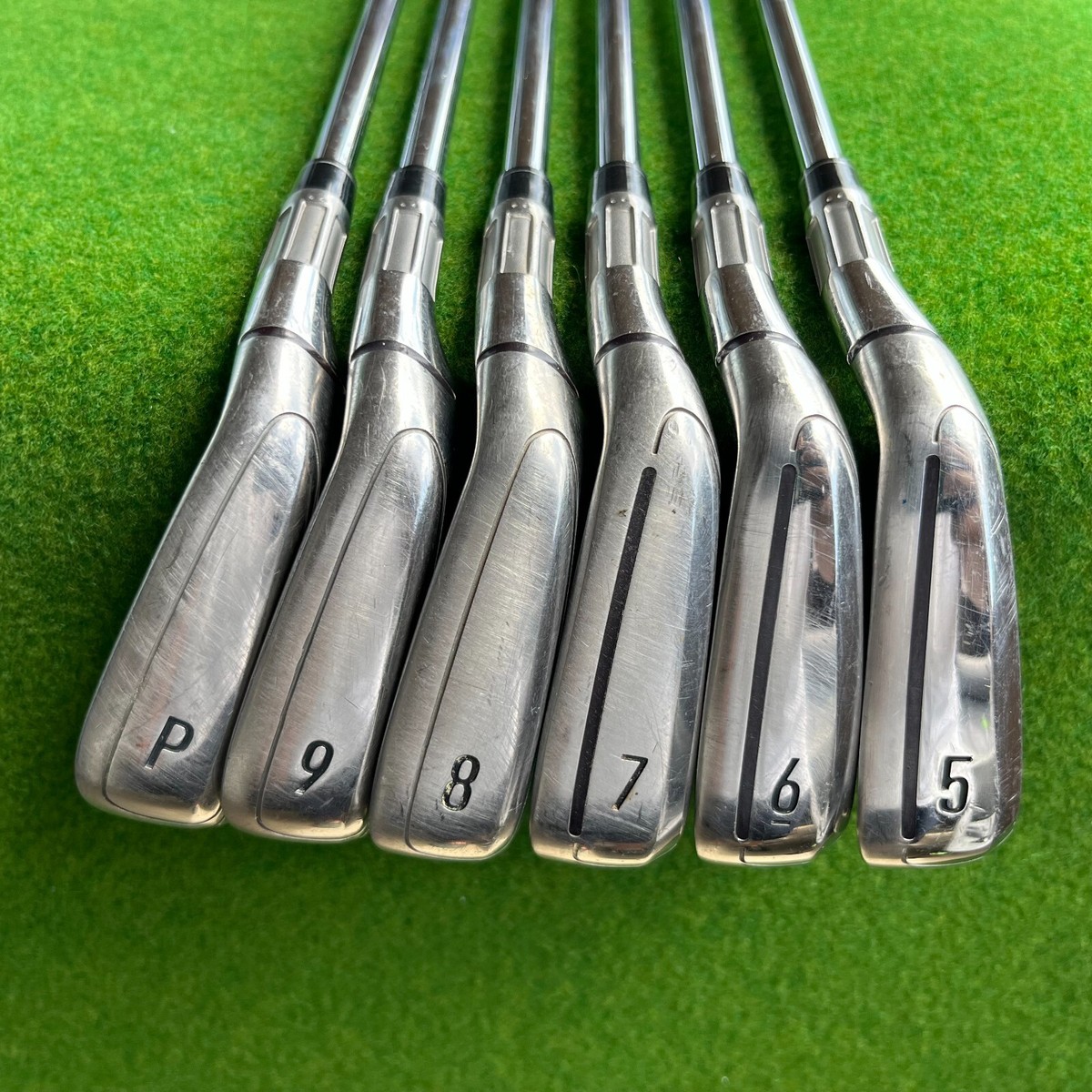 Taylormade M6 Ironset 5-9+Pw 6pc RH REAX85 JP Steel Flex S used | eBay