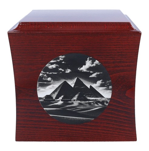 Piramide-urn van Gizeh-thema As-urn Gepersonaliseerde crematie-urn voor een - Picture 2 of 5