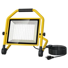 8400 Lumen LED Portable Work Light, 70W Foldable Worklight with 16.4FT Power ...
