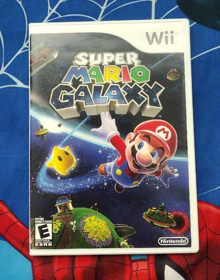 Super Mario Galaxy (Nintendo Wii, 2007) CIB Complete Tested
