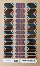 JAMBERRY DARK VS LIGHT JUNIOR FULL SHEET NAIL WRAP STAR WARS RETIRED APRIL 2018