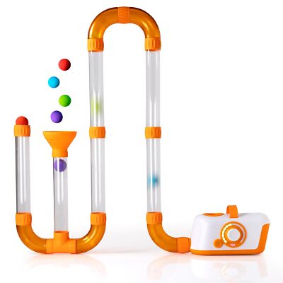 Air Powered STEM Toy Kit for Kids 3 Creative Experiments with Foam Balls