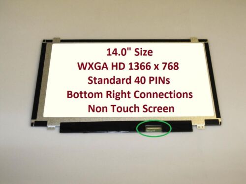 HP PAVILION DM4-3099SE Laptop Screen 14 SLIM LED BOTTOM RIGHT WXGA HD