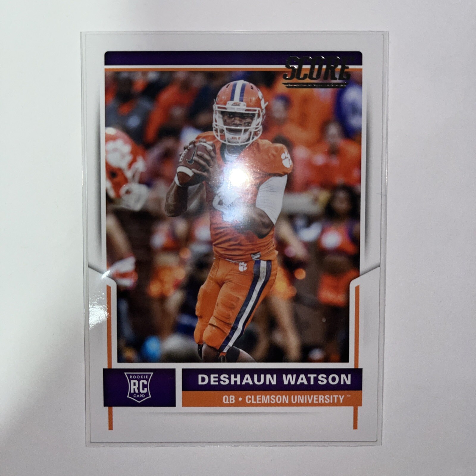 2017 Score 361 Deshaun Watson Clemson Tigers RC Football Card