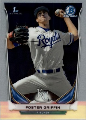 2014 Bowman Chrome Draft Baseball Card #CDP24 Foster Griffin