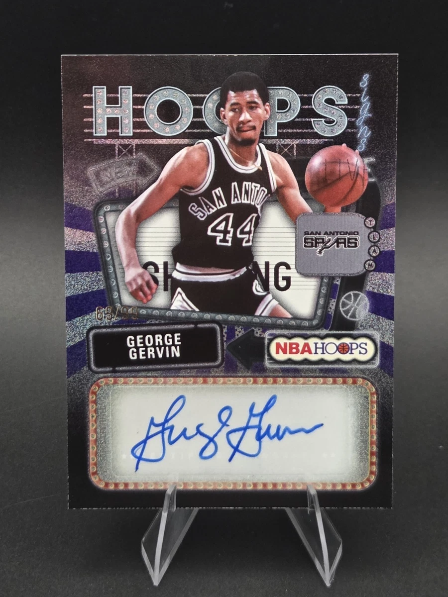 Topps George Gervin Basketball Serial Numbered Sports Trading