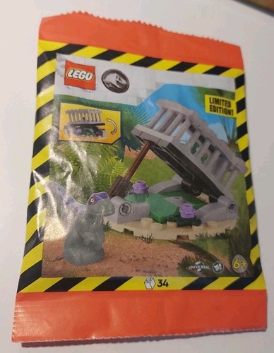 Lego Jurassic World/ Dino + Falle/ Limited Edition/ Papiertüte