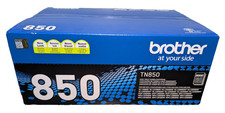 GENUINE BROTHER TN-850 HIGH YIELD BLACK TONER CARTRIDGE - Factory sealed